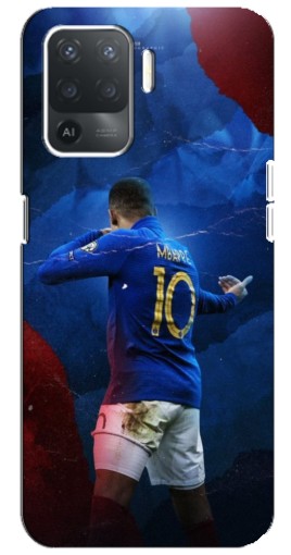Чехол с картинкой "Мбаппе в Франции" для OPPO Reno 5 Lite
