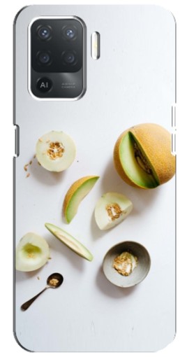 Силиконовый чехол с изображением "Обед из дынь" для OPPO Reno 5 Lite