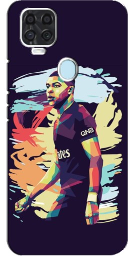 Чехол с печатью "ART Mbappe" для ZTE Blade V2020