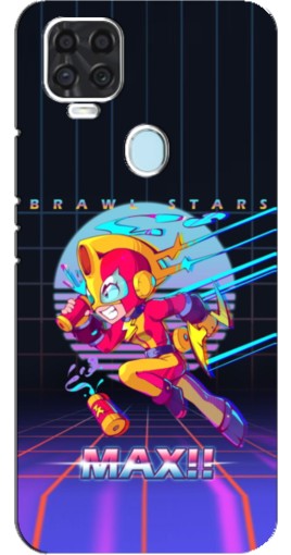 Чехол с принтом "Brawl MAX" для ZTE Blade V2020