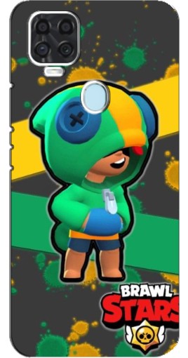 Чехол с картинкой "Leon Brawl Stars" для ZTE Blade V2020