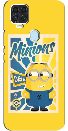 Чехол с картинкой "Minions" для ZTE Blade V2020