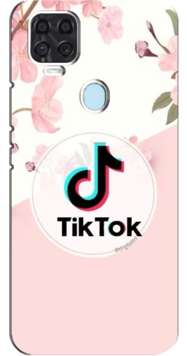 Чехол с печатью "Нежный принт" для ZTE Blade V2020