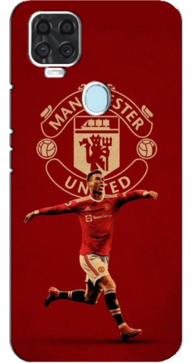 Чехол с принтом "Ronaldo в МЮ" для ZTE Blade V2020
