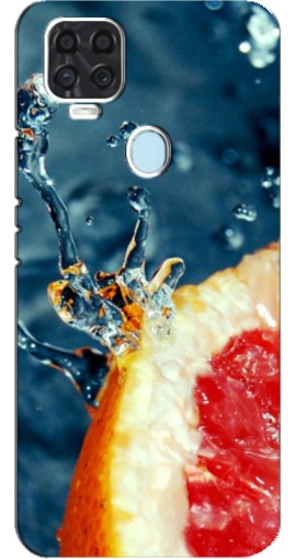 Чехол с принтом "Сочный грейпфрут" для ZTE Blade V2020