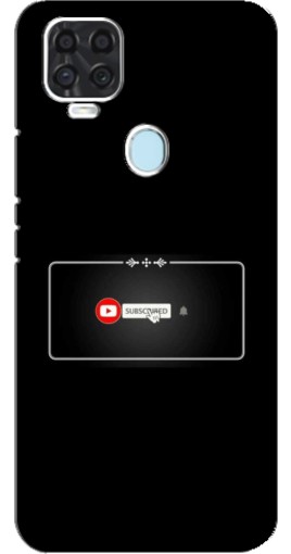 Чехол с картинкой "subscribed" для ZTE Blade V2020
