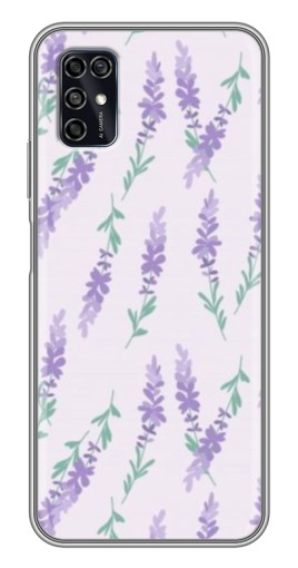 Чехол с печатью «Лавандовый фон »  для ZTE Blade V2020 Smart