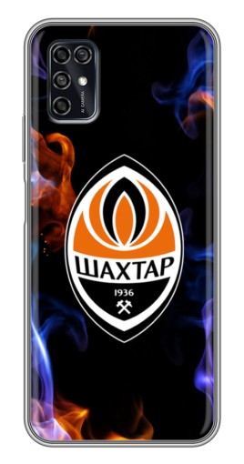 Чехол с принтом «Шахтер в огне» для ZTE Blade V2020 Smart