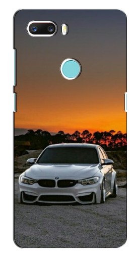 Чехол с картинкой «BMW белая» для ZTE Nubia Z18 Mini