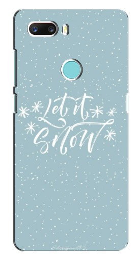 Чехол с принтом «Let it Snow» для ZTE Nubia Z18 Mini