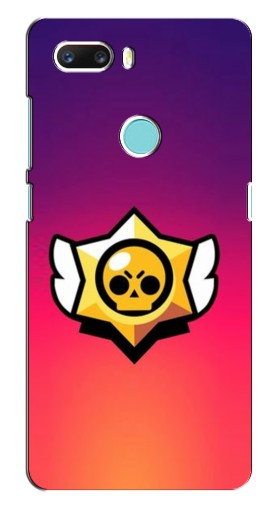 Силиконовый чехол с изображением «Логотип Brawl Stars» для ZTE Nubia Z18 Mini