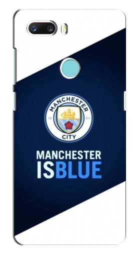 Силиконовый чехол с изображением «Manchester is Blue» для ZTE Nubia Z18 Mini