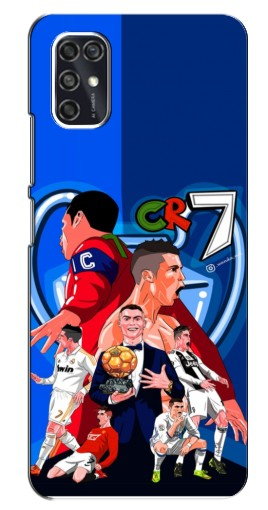 Чехол с картинкой «CR7» для ZTE Blade V2020 Smart