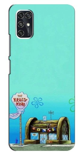 Чехол с картинкой «Krusty Krab» для ZTE Blade V2020 Smart