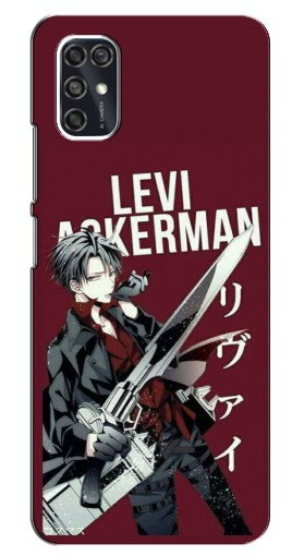 Силиконовый чехол с изображением «levi Ackerman» для ZTE Blade V2020 Smart