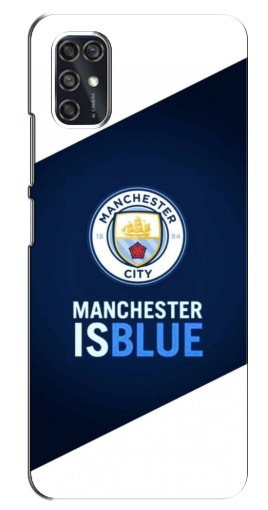 Чехол с картинкой «Manchester is Blue» для ZTE Blade V2020 Smart