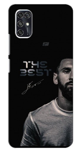 Чехол с печатью «The Best Messi»  для ZTE Blade V2020 Smart