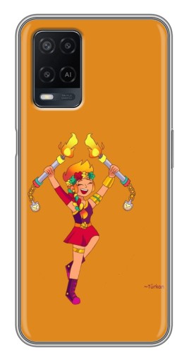 Чехол с принтом "Амбер ликует" для OPPO A54
