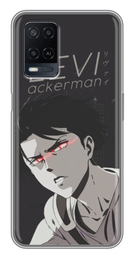 Чехол с картинкой "АОТ Леви" для OPPO A54