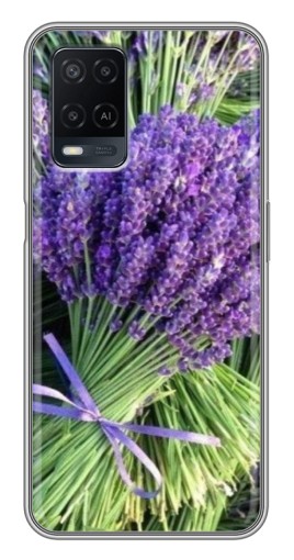 Чехол с картинкой "Букет лаванды" для OPPO A54