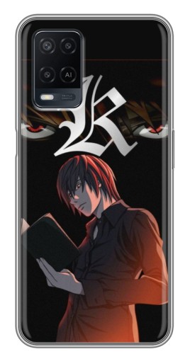 Чехол с принтом "Лайт Ягами Death Note" для OPPO A54
