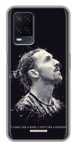 Силиконовый чехол с изображением "Легенда Ибрагимович" для OPPO A54