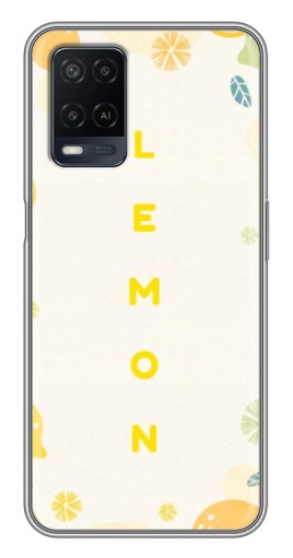 Чехол с принтом "Lemon" для OPPO A54