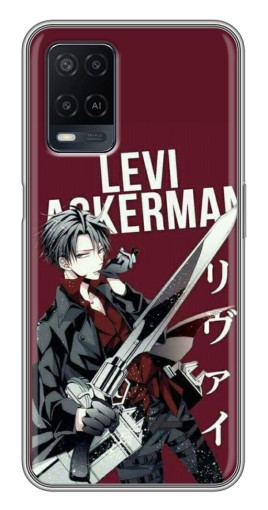 Чехол с картинкой "levi Ackerman" для OPPO A54