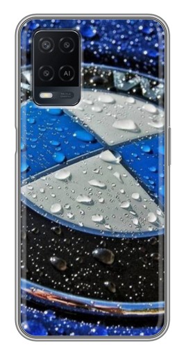Силиконовый чехол с изображением "Лого BMW" для OPPO A54