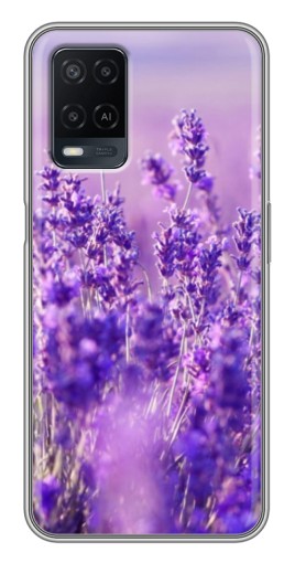 Чехол с картинкой "Яркая лаванда" для OPPO A54