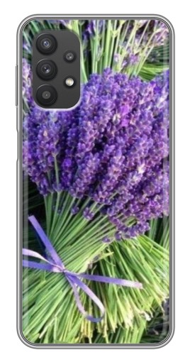 Силиконовый чехол с изображением "Букет лаванды" для Samsung Galaxy A32