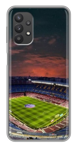 Силиконовый чехол с изображением "Камп Ноу" для Samsung Galaxy A32