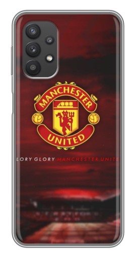 Силиконовый чехол с изображением "Clory MU" для Samsung Galaxy A32