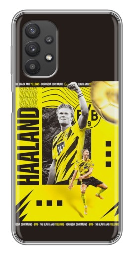 Чехол с картинкой "Golden Haaland" для Samsung Galaxy A32