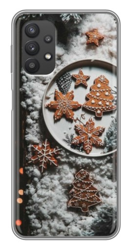 Чехол с принтом "Имбирные пряники" для Samsung Galaxy A32