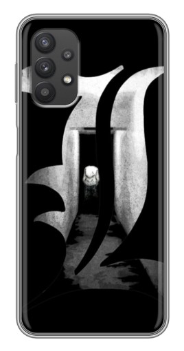 Силиконовый чехол с изображением "Инициали Лоулайта" для Samsung Galaxy A32