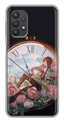 Чехол с картинкой "Курису  в часах" для Samsung Galaxy A32