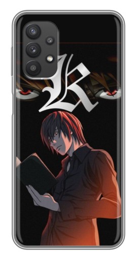 Силиконовый чехол с изображением "Лайт Ягами Death Note" для Samsung Galaxy A32