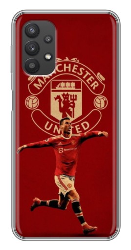 Чехол с принтом "Ronaldo в МЮ" для Samsung Galaxy A32