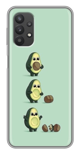 Силиконовый чехол с изображением "Рождение авокадо" для Samsung Galaxy A32