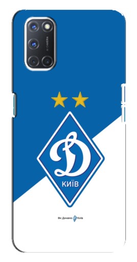 Чехол с печатью "Бело-синий Динамо" для Oppo A92