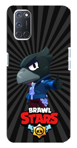 Чехол с печатью "Crow Brawl Stars" для Oppo A92