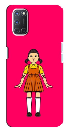 Чехол с картинкой "Кукла" для Oppo A92