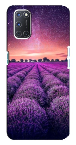 Чехол с принтом "Лавандовое поле" для Oppo A92