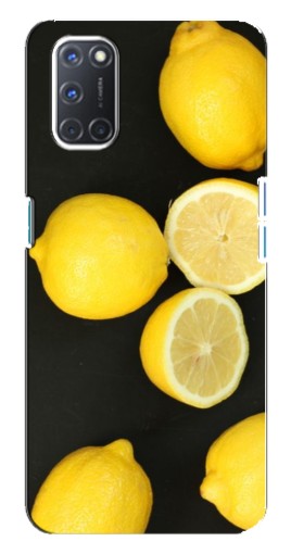 Чехол с картинкой "Лимонный стиль" для Oppo A92