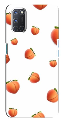 Силиконовый чехол с изображением "Маленькие персики" для Oppo A92