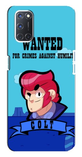 Чехол с картинкой "WANTED COLT" для Oppo A92