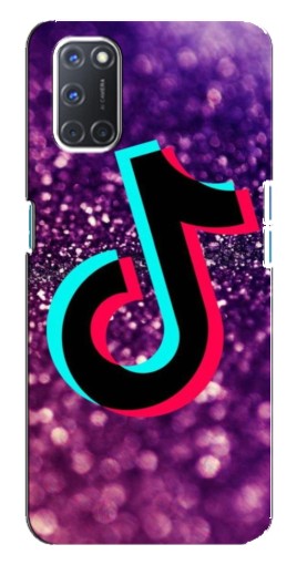 Чехол с принтом "Яркий ТикТок" для Oppo A92