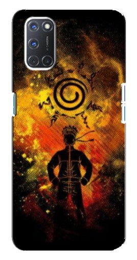 Чехол с печатью "Золотой Наруто" для Oppo A92