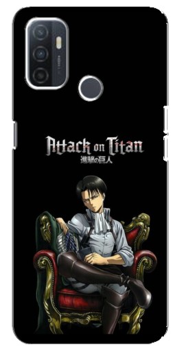 Чехол с печатью "Атака на Титанов" для Oppo A32